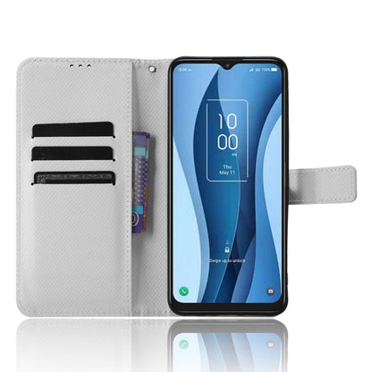 ซองโทรศัพท์หนังเนื้อเพชร, For TCL 40 XE 5G /40 NxtPaper 5G, For TCL 40 NxtPaper 4G, For TCL 40 XE 5G, For TCL 40 XL, For TCL ION X