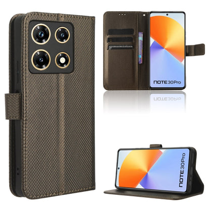เคสโทรศัพท์หนังเนื้อเพชร, For Infinix Smart 7 Plus, For Infinix Note 30 5G, For Infinix Smart 7 HD X6516, For Infinix Note 30i, For Infinix Note 30 Pro, For Infinix Note 30 4G, For Infinix Note 30 VIP