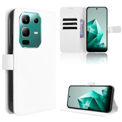เคสโทรศัพท์หนังเนื้อเพชร, For Infinix Smart 10 Plus 4G, For Infinix Smart 10 / Tecno Pop 10 4G, For Infinix GT 30 Pro 5G, For Infinix Note 50s 5G, For Infinix Note 50x 5G, For Infinix Note 50 Pro+, For Infinix Note 50 4G / Note 50 Pro 4G               ...