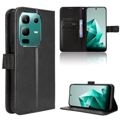 เคสโทรศัพท์หนังเนื้อเพชร, For Infinix Smart 10 Plus 4G, For Infinix Smart 10 / Tecno Pop 10 4G, For Infinix GT 30 Pro 5G, For Infinix Note 50s 5G, For Infinix Note 50x 5G, For Infinix Note 50 Pro+, For Infinix Note 50 4G / Note 50 Pro 4G               ...