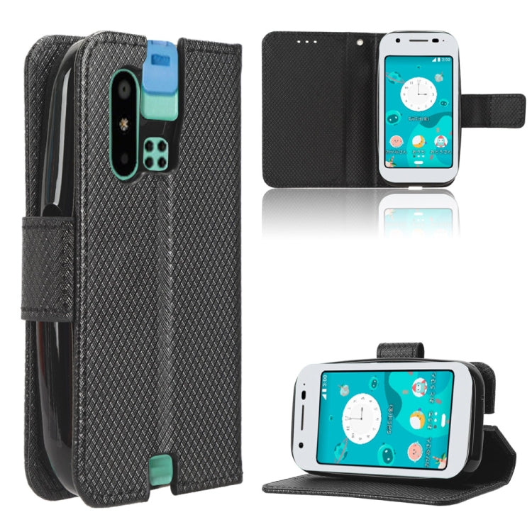 ซองโทรศัพท์หนังเนื้อเพชร, For Sharp Aquos R8 Pro / Leica Leitz Phone 3, For Sharp Aquos R8, For Sharp Mamorino6