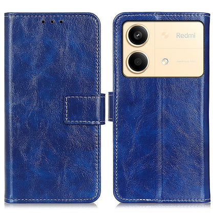 Retro Crazy Horse Texture เคสโทรศัพท์หนังพลิกแนวนอน, For Xiaomi Poco F6 / Redmi Turbo 3, For Xiaomi Poco F6 Pro, For Xiaomi Redmi K70 5G / K70 Pro 5G, For Xiaomi Redmi Note 13 Pro 4G/Poco M6 Pro 4G, For Xiaomi Redmi A3, For Xiaomi Redmi 13C            ...
