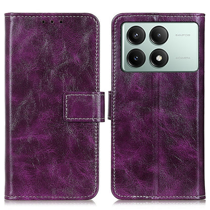 Retro Crazy Horse Texture เคสโทรศัพท์หนังพลิกแนวนอน, For Xiaomi Poco F6 / Redmi Turbo 3, For Xiaomi Poco F6 Pro, For Xiaomi Redmi K70 5G / K70 Pro 5G, For Xiaomi Redmi Note 13 Pro 4G/Poco M6 Pro 4G, For Xiaomi Redmi A3, For Xiaomi Redmi 13C            ...