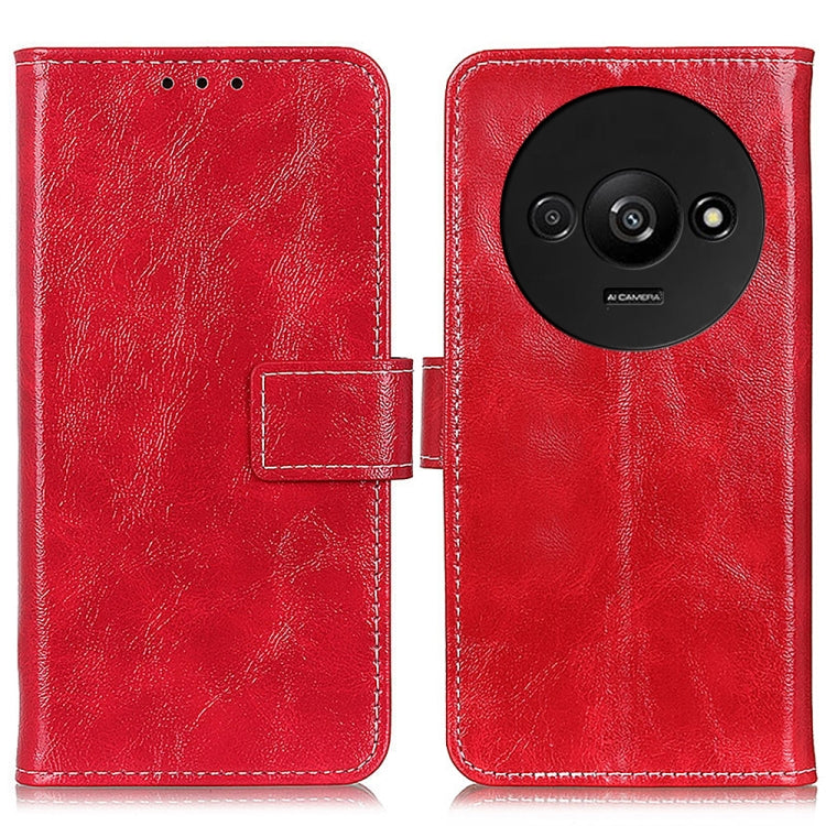 Retro Crazy Horse Texture เคสโทรศัพท์หนังพลิกแนวนอน, For Xiaomi Poco F6 / Redmi Turbo 3, For Xiaomi Poco F6 Pro, For Xiaomi Redmi K70 5G / K70 Pro 5G, For Xiaomi Redmi Note 13 Pro 4G/Poco M6 Pro 4G, For Xiaomi Redmi A3, For Xiaomi Redmi 13C            ...