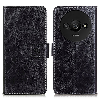 Retro Crazy Horse Texture เคสโทรศัพท์หนังพลิกแนวนอน, For Xiaomi Poco F6 / Redmi Turbo 3, For Xiaomi Poco F6 Pro, For Xiaomi Redmi K70 5G / K70 Pro 5G, For Xiaomi Redmi Note 13 Pro 4G/Poco M6 Pro 4G, For Xiaomi Redmi A3, For Xiaomi Redmi 13C            ...
