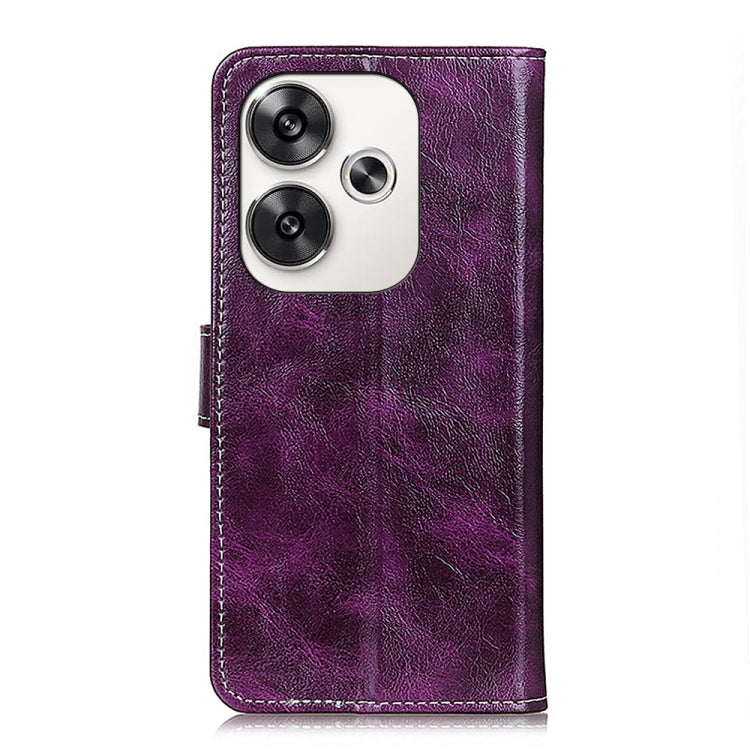 Retro Crazy Horse Texture เคสโทรศัพท์หนังพลิกแนวนอน, For Xiaomi Poco F6 / Redmi Turbo 3, For Xiaomi Poco F6 Pro, For Xiaomi Redmi K70 5G / K70 Pro 5G, For Xiaomi Redmi Note 13 Pro 4G/Poco M6 Pro 4G, For Xiaomi Redmi A3, For Xiaomi Redmi 13C            ...