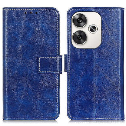 Retro Crazy Horse Texture เคสโทรศัพท์หนังพลิกแนวนอน, For Xiaomi Poco F6 / Redmi Turbo 3, For Xiaomi Poco F6 Pro, For Xiaomi Redmi K70 5G / K70 Pro 5G, For Xiaomi Redmi Note 13 Pro 4G/Poco M6 Pro 4G, For Xiaomi Redmi A3, For Xiaomi Redmi 13C            ...