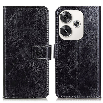 Retro Crazy Horse Texture เคสโทรศัพท์หนังพลิกแนวนอน, For Xiaomi Poco F6 / Redmi Turbo 3, For Xiaomi Poco F6 Pro, For Xiaomi Redmi K70 5G / K70 Pro 5G, For Xiaomi Redmi Note 13 Pro 4G/Poco M6 Pro 4G, For Xiaomi Redmi A3, For Xiaomi Redmi 13C            ...
