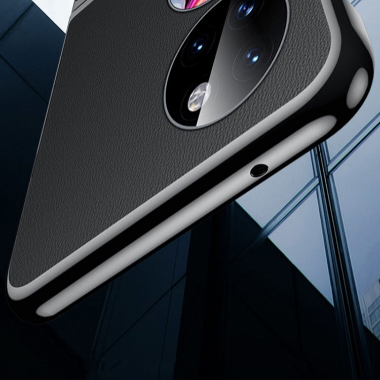 เคสโทรศัพท์พับหนังธรรมดาไฟฟ้า, For Huawei P50 Pocket
