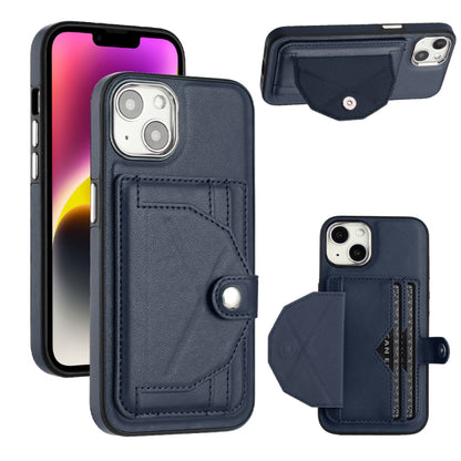 เคสโทรศัพท์หนังกันกระแทกพร้อมที่ใส่บัตร, For iPhone 14, For iPhone 15 Pro Max, For iPhone 14 Plus, For iPhone 15 Pro, For iPhone 14 Pro, For iPhone 15 Plus, For iPhone 14 Pro Max, For iPhone 15