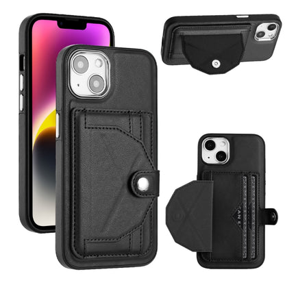 เคสโทรศัพท์หนังกันกระแทกพร้อมที่ใส่บัตร, For iPhone 14, For iPhone 15 Pro Max, For iPhone 14 Plus, For iPhone 15 Pro, For iPhone 14 Pro, For iPhone 15 Plus, For iPhone 14 Pro Max, For iPhone 15