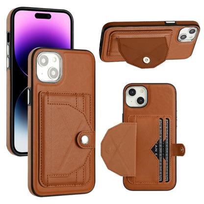 เคสโทรศัพท์หนังกันกระแทกพร้อมที่ใส่บัตร, For iPhone 14, For iPhone 15 Pro Max, For iPhone 14 Plus, For iPhone 15 Pro, For iPhone 14 Pro, For iPhone 15 Plus, For iPhone 14 Pro Max, For iPhone 15