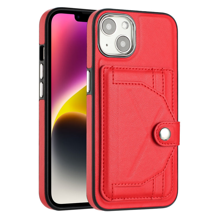 เคสโทรศัพท์หนังกันกระแทกพร้อมที่ใส่บัตร, For iPhone 13, For iPhone 13 Pro, For iPhone 13 Pro Max, For iPhone 12 / 12 Pro, For iPhone 12 Pro Max, For iPhone 11, For iPhone 11 Pro, For iPhone 11 Pro Max