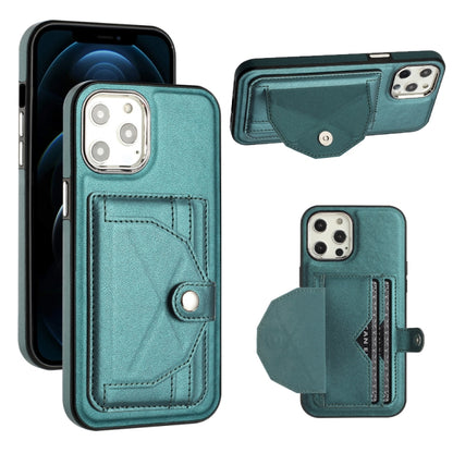 เคสโทรศัพท์หนังกันกระแทกพร้อมที่ใส่บัตร, For iPhone 13, For iPhone 13 Pro, For iPhone 13 Pro Max, For iPhone 12 / 12 Pro, For iPhone 12 Pro Max, For iPhone 11, For iPhone 11 Pro, For iPhone 11 Pro Max