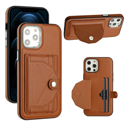 เคสโทรศัพท์หนังกันกระแทกพร้อมที่ใส่บัตร, For iPhone 13, For iPhone 13 Pro, For iPhone 13 Pro Max, For iPhone 12 / 12 Pro, For iPhone 12 Pro Max, For iPhone 11, For iPhone 11 Pro, For iPhone 11 Pro Max