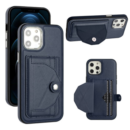 เคสโทรศัพท์หนังกันกระแทกพร้อมที่ใส่บัตร, For iPhone 13, For iPhone 13 Pro, For iPhone 13 Pro Max, For iPhone 12 / 12 Pro, For iPhone 12 Pro Max, For iPhone 11, For iPhone 11 Pro, For iPhone 11 Pro Max