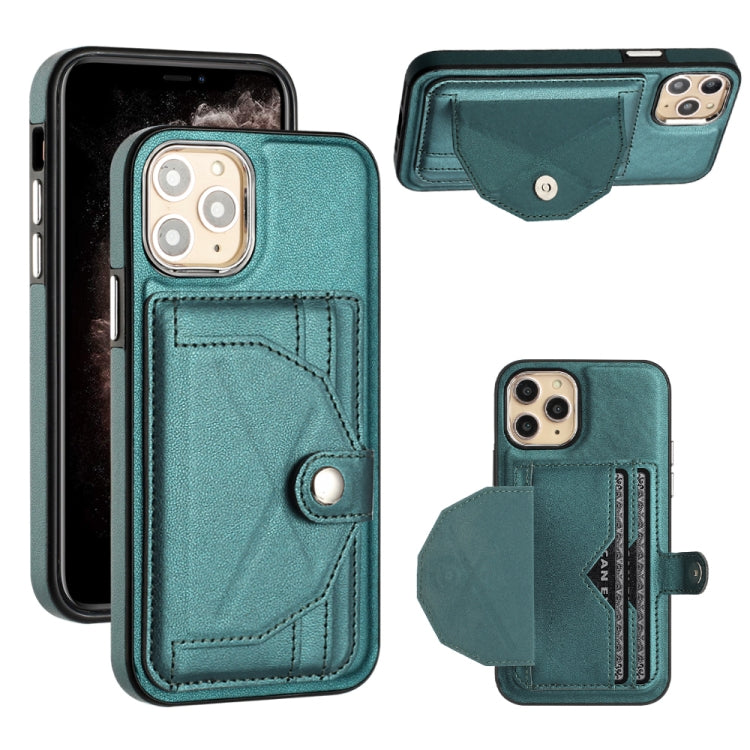 เคสโทรศัพท์หนังกันกระแทกพร้อมที่ใส่บัตร, For iPhone 13, For iPhone 13 Pro, For iPhone 13 Pro Max, For iPhone 12 / 12 Pro, For iPhone 12 Pro Max, For iPhone 11, For iPhone 11 Pro, For iPhone 11 Pro Max