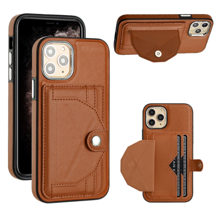 เคสโทรศัพท์หนังกันกระแทกพร้อมที่ใส่บัตร, For iPhone 13, For iPhone 13 Pro, For iPhone 13 Pro Max, For iPhone 12 / 12 Pro, For iPhone 12 Pro Max, For iPhone 11, For iPhone 11 Pro, For iPhone 11 Pro Max