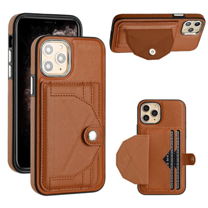 เคสโทรศัพท์หนังกันกระแทกพร้อมที่ใส่บัตร, For iPhone 13, For iPhone 13 Pro, For iPhone 13 Pro Max, For iPhone 12 / 12 Pro, For iPhone 12 Pro Max, For iPhone 11, For iPhone 11 Pro, For iPhone 11 Pro Max
