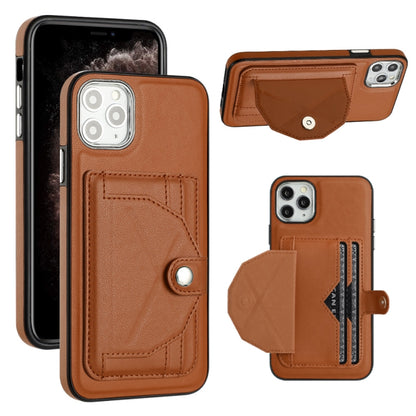 เคสโทรศัพท์หนังกันกระแทกพร้อมที่ใส่บัตร, For iPhone 13, For iPhone 13 Pro, For iPhone 13 Pro Max, For iPhone 12 / 12 Pro, For iPhone 12 Pro Max, For iPhone 11, For iPhone 11 Pro, For iPhone 11 Pro Max