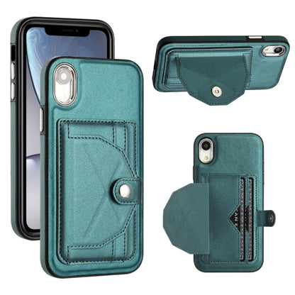 เคสโทรศัพท์หนังกันกระแทกพร้อมที่ใส่บัตร, For iPhone XS Max, For iPhone XR, For iPhone X / XS, For iPhone SE 2022/SE 2020/6/7/8, For iPhone 6 Plus/7 Plus/8 Plus