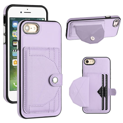 เคสโทรศัพท์หนังกันกระแทกพร้อมที่ใส่บัตร, For iPhone XS Max, For iPhone XR, For iPhone X / XS, For iPhone SE 2022/SE 2020/6/7/8, For iPhone 6 Plus/7 Plus/8 Plus