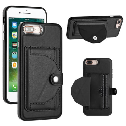 เคสโทรศัพท์หนังกันกระแทกพร้อมที่ใส่บัตร, For iPhone XS Max, For iPhone XR, For iPhone X / XS, For iPhone SE 2022/SE 2020/6/7/8, For iPhone 6 Plus/7 Plus/8 Plus