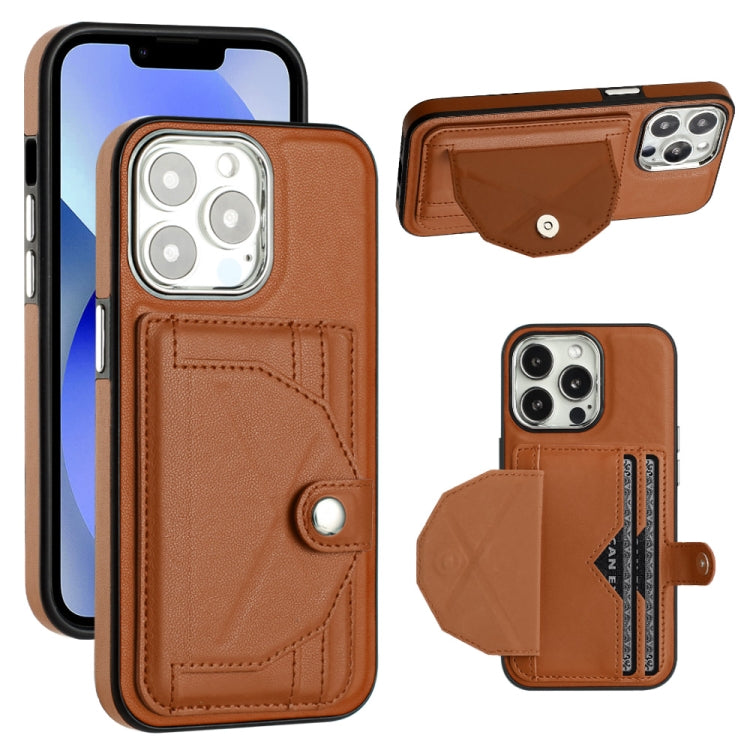เคสโทรศัพท์หนังกันกระแทกพร้อมที่ใส่บัตร, For iPhone 14, For iPhone 15 Pro Max, For iPhone 14 Plus, For iPhone 15 Pro, For iPhone 14 Pro, For iPhone 15 Plus, For iPhone 14 Pro Max, For iPhone 15