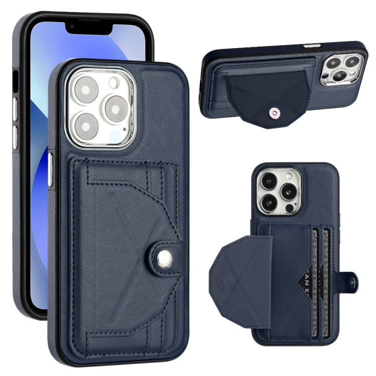 เคสโทรศัพท์หนังกันกระแทกพร้อมที่ใส่บัตร, For iPhone 14, For iPhone 15 Pro Max, For iPhone 14 Plus, For iPhone 15 Pro, For iPhone 14 Pro, For iPhone 15 Plus, For iPhone 14 Pro Max, For iPhone 15