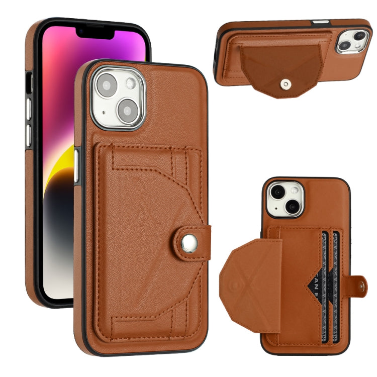 เคสโทรศัพท์หนังกันกระแทกพร้อมที่ใส่บัตร, For iPhone 14, For iPhone 15 Pro Max, For iPhone 14 Plus, For iPhone 15 Pro, For iPhone 14 Pro, For iPhone 15 Plus, For iPhone 14 Pro Max, For iPhone 15