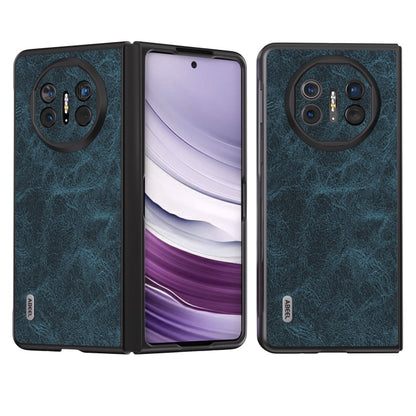 ABEEL Dream Litchi Texture เคสโทรศัพท์ PU, For Huawei Mate X3, For Huawei Mate 60 Pro, For Huawei Mate X5, For Huawei P60 Pocket