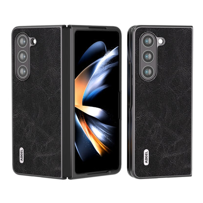 ABEEL Dream Litchi Texture เคสโทรศัพท์ PU, For Samsung Galaxy Z Flip5, For Samsung Galaxy Z Fold5