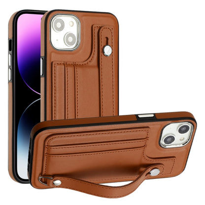 เคสโทรศัพท์หนังกันกระแทกพร้อมสายคล้องข้อมือ, For iPhone 14, For iPhone 15 Pro Max, For iPhone 14 Plus, For iPhone 15 Pro, For iPhone 14 Pro, For iPhone 15 Plus, For iPhone 14 Pro Max, For iPhone 15