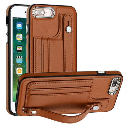 เคสโทรศัพท์หนังกันกระแทกพร้อมสายคล้องข้อมือ, For iPhone XS Max, For iPhone XR, For iPhone X / XS, For iPhone SE 2022/SE 2020/6/7/8, For iPhone 6 Plus/7 Plus/8 Plus