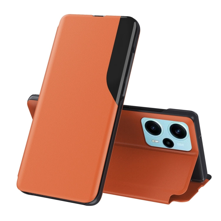 เคสโทรศัพท์หนังดูดซับการแสดงผลด้านข้าง, For Xiaomi Poco F5, For Xiaomi Poco F5 Pro