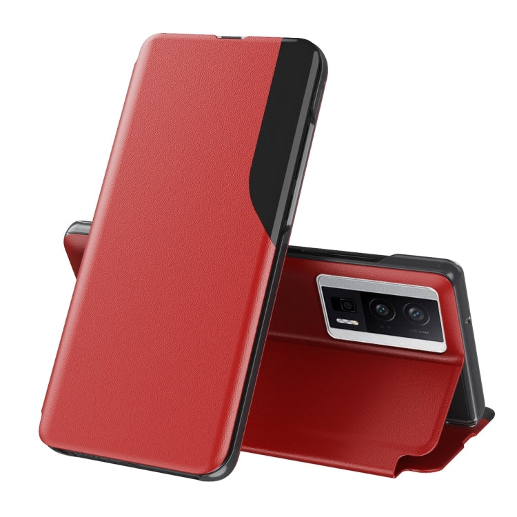 เคสโทรศัพท์หนังดูดซับการแสดงผลด้านข้าง, For Xiaomi Poco F5, For Xiaomi Poco F5 Pro