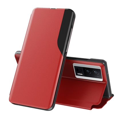 เคสโทรศัพท์หนังดูดซับการแสดงผลด้านข้าง, For Xiaomi Poco F5, For Xiaomi Poco F5 Pro