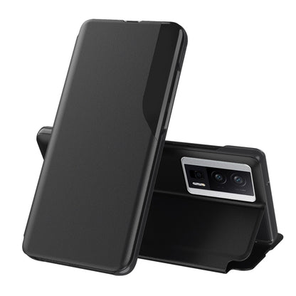 เคสโทรศัพท์หนังดูดซับการแสดงผลด้านข้าง, For Xiaomi Poco F5, For Xiaomi Poco F5 Pro