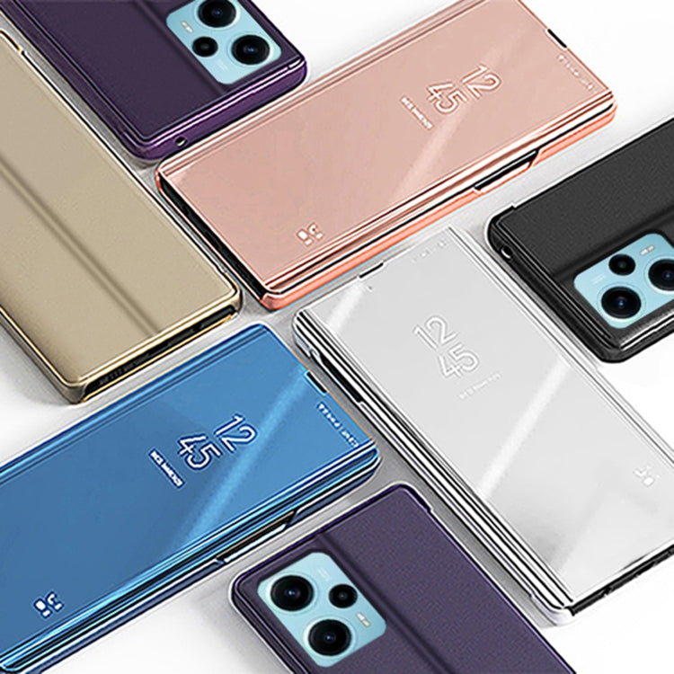 ซองใส่โทรศัพท์หนังพลิกกระจกชุบ, For Xiaomi Poco F5, For Xiaomi Poco F5 Pro