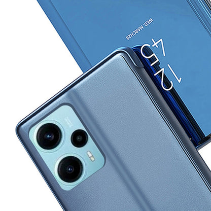 ซองใส่โทรศัพท์หนังพลิกกระจกชุบ, For Xiaomi Poco F5, For Xiaomi Poco F5 Pro