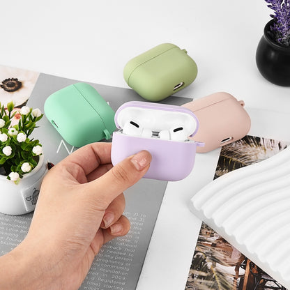เคสป้องกันหูฟัง Bluetooth ซิลิโคน PC Lining, For AirPods 2 / 1