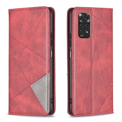 เคสโทรศัพท์หนังแม่เหล็กพื้นผิวรูปสี่เหลี่ยมขนมเปียกปูน, For Xiaomi Redmi Note 13 Pro+ 5G, For Xiaomi Redmi Note 13 Pro 5G, For Xiaomi 13T / 13T Pro / Redmi K60 Ultra, For Xiaomi Redmi K70 / K70 Pro, For Xiaomi Redmi 12 4G                               ...