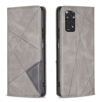 เคสโทรศัพท์หนังแม่เหล็กพื้นผิวรูปสี่เหลี่ยมขนมเปียกปูน, For Xiaomi Redmi Note 13 Pro+ 5G, For Xiaomi Redmi Note 13 Pro 5G, For Xiaomi 13T / 13T Pro / Redmi K60 Ultra, For Xiaomi Redmi K70 / K70 Pro, For Xiaomi Redmi 12 4G                               ...