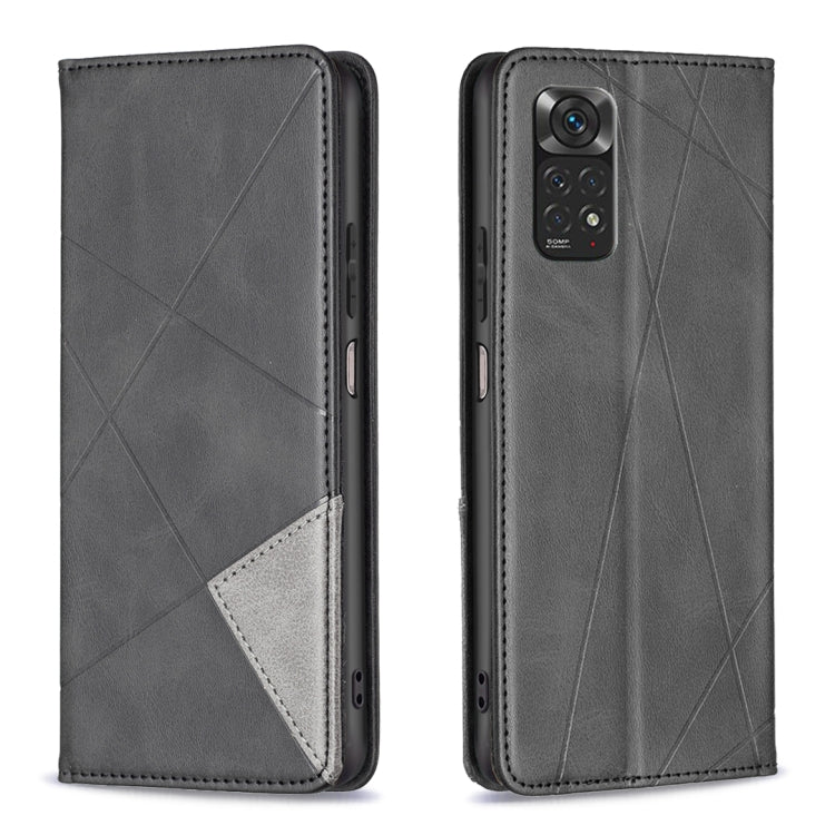 เคสโทรศัพท์หนังแม่เหล็กพื้นผิวรูปสี่เหลี่ยมขนมเปียกปูน, For Xiaomi Redmi Note 13 Pro+ 5G, For Xiaomi Redmi Note 13 Pro 5G, For Xiaomi 13T / 13T Pro / Redmi K60 Ultra, For Xiaomi Redmi K70 / K70 Pro, For Xiaomi Redmi 12 4G                               ...