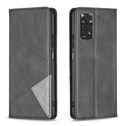 เคสโทรศัพท์หนังแม่เหล็กพื้นผิวรูปสี่เหลี่ยมขนมเปียกปูน, For Xiaomi Redmi Note 13 Pro+ 5G, For Xiaomi Redmi Note 13 Pro 5G, For Xiaomi 13T / 13T Pro / Redmi K60 Ultra, For Xiaomi Redmi K70 / K70 Pro, For Xiaomi Redmi 12 4G                               ...