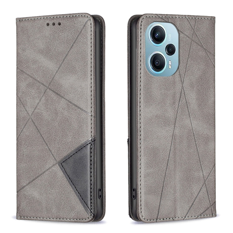 เคสโทรศัพท์หนังแม่เหล็กพื้นผิวรูปสี่เหลี่ยมขนมเปียกปูน, For Xiaomi Redmi Note 13 Pro+ 5G, For Xiaomi Redmi Note 13 Pro 5G, For Xiaomi 13T / 13T Pro / Redmi K60 Ultra, For Xiaomi Redmi K70 / K70 Pro, For Xiaomi Redmi 12 4G                               ...