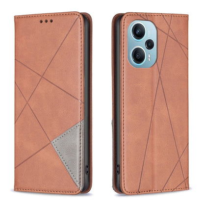 เคสโทรศัพท์หนังแม่เหล็กพื้นผิวรูปสี่เหลี่ยมขนมเปียกปูน, For Xiaomi Redmi Note 13 Pro+ 5G, For Xiaomi Redmi Note 13 Pro 5G, For Xiaomi 13T / 13T Pro / Redmi K60 Ultra, For Xiaomi Redmi K70 / K70 Pro, For Xiaomi Redmi 12 4G                               ...