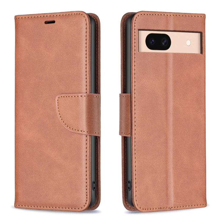 ซองใส่โทรศัพท์หนังพลิกสีเนื้อแกะ, For Google Pixel 10a, For Google Pixel 8a, For Google Pixel 8 Pro, For Google Pixel 8