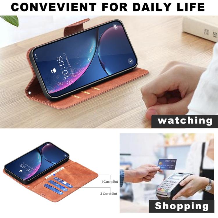 ซองใส่โทรศัพท์หนังพลิกสีเนื้อแกะ, For Google Pixel 10a, For Google Pixel 8a, For Google Pixel 8 Pro, For Google Pixel 8
