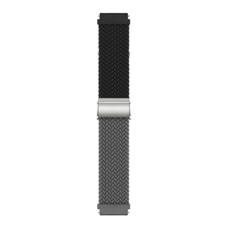 สายนาฬิกาไนล่อนถักหัวเข็มขัด, 20mm, 22mm